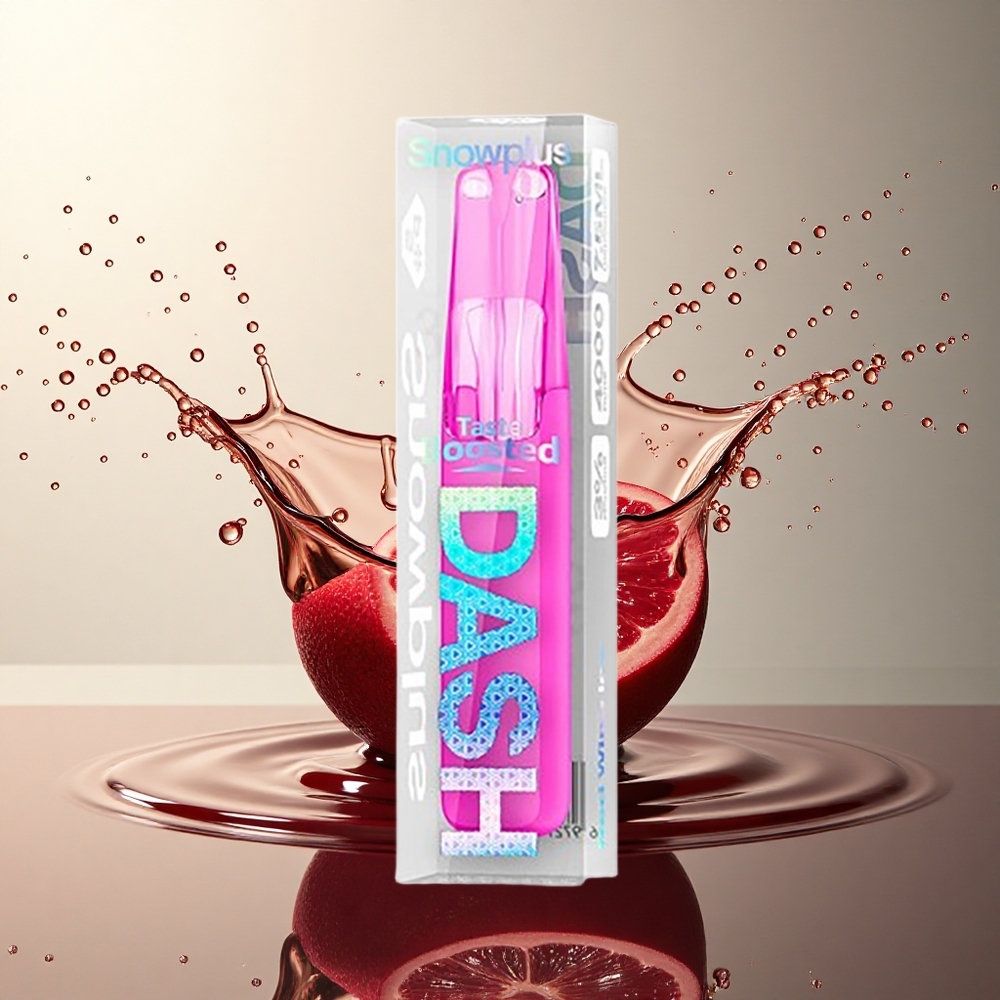 Snowplus Dash 4000 Puffs Helado de Vino Tinto Cerámico 530mAh