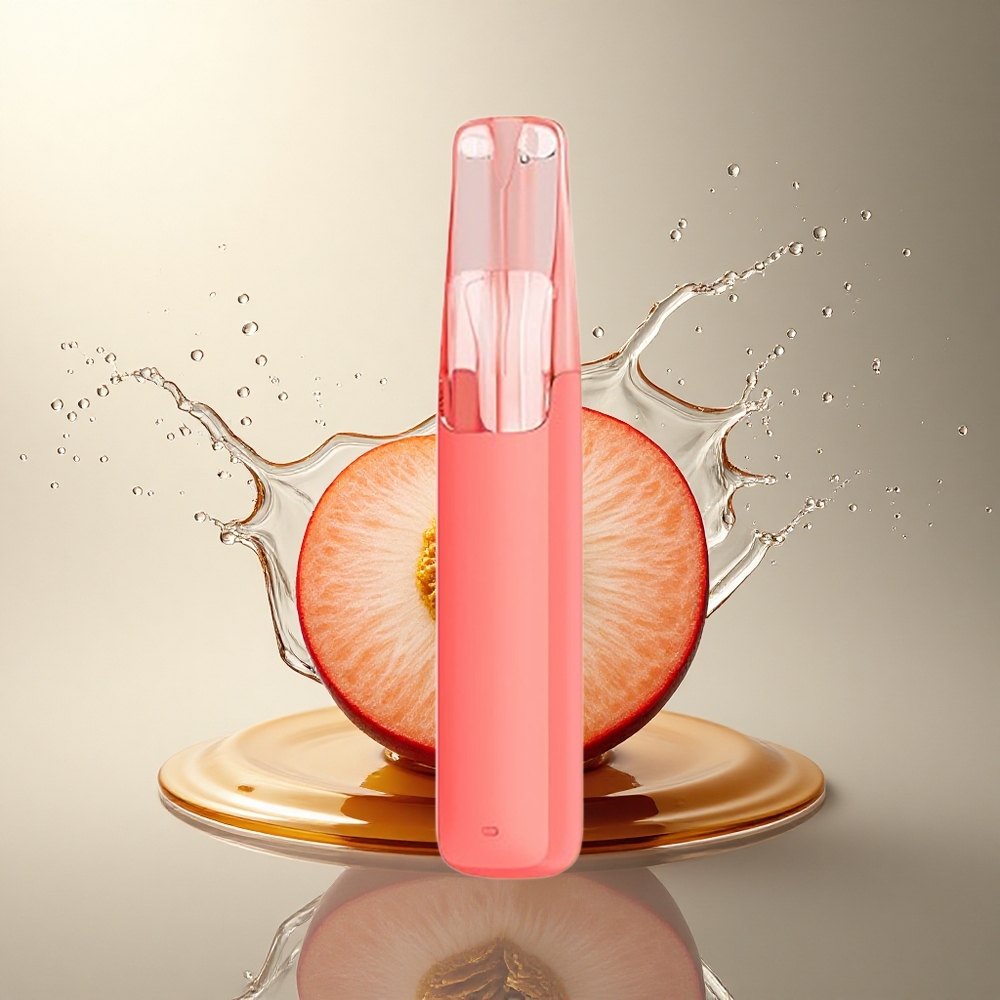 Snowplus Dash 4000 Puffs Melocotón Hielo Cerámico 530mAh 5% Nicotina