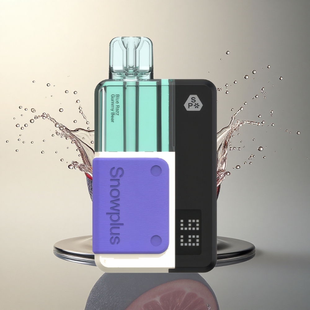 Snowplus Swift 15000 Puffs Pod Kit Osito Gomoso Azul Frambuesa con Dual Mesh y 1000 mAh