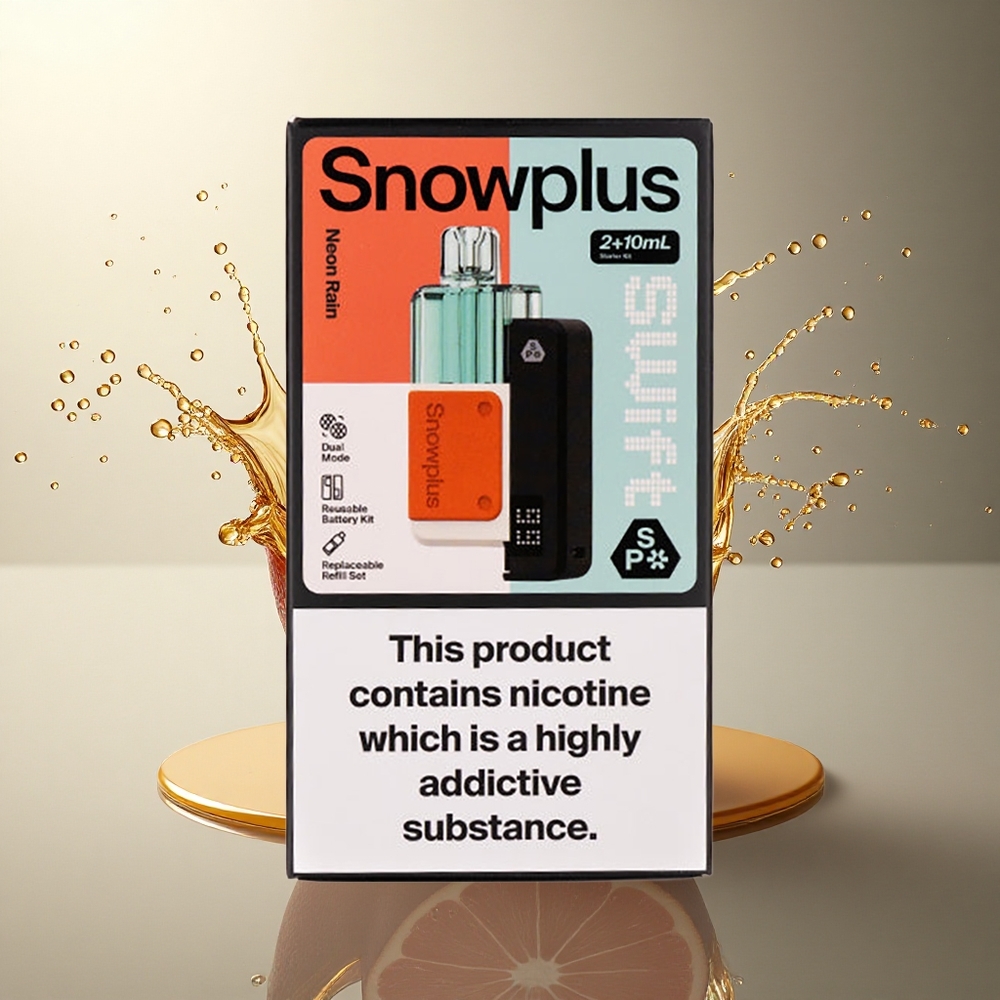 Snowplus Swift 5000 Puffs Lluvia Neón Dual Mesh 2% Nicotina