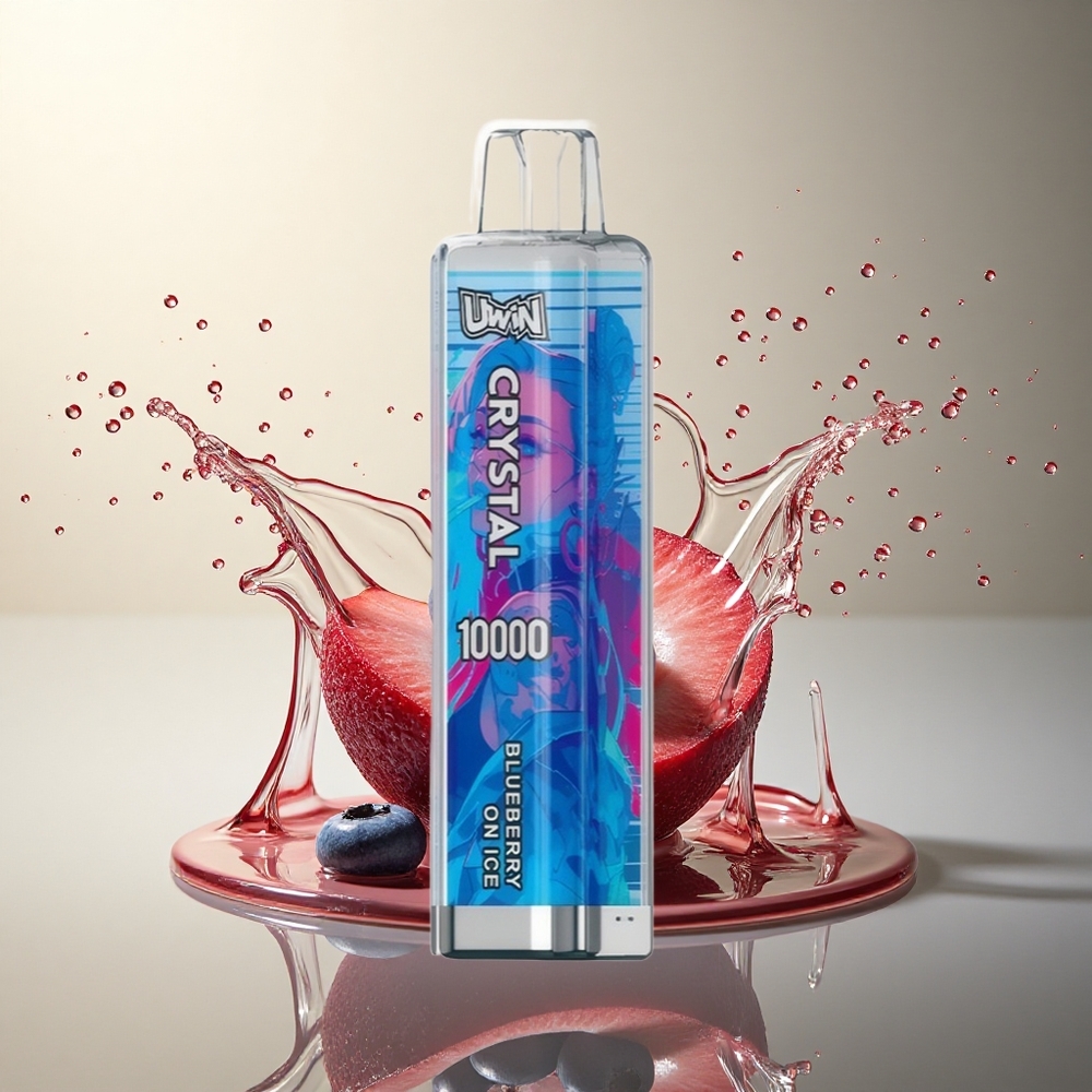 Uwin Crystal 10000 Puffs Arándano en Hielo con RGB y 650mAh