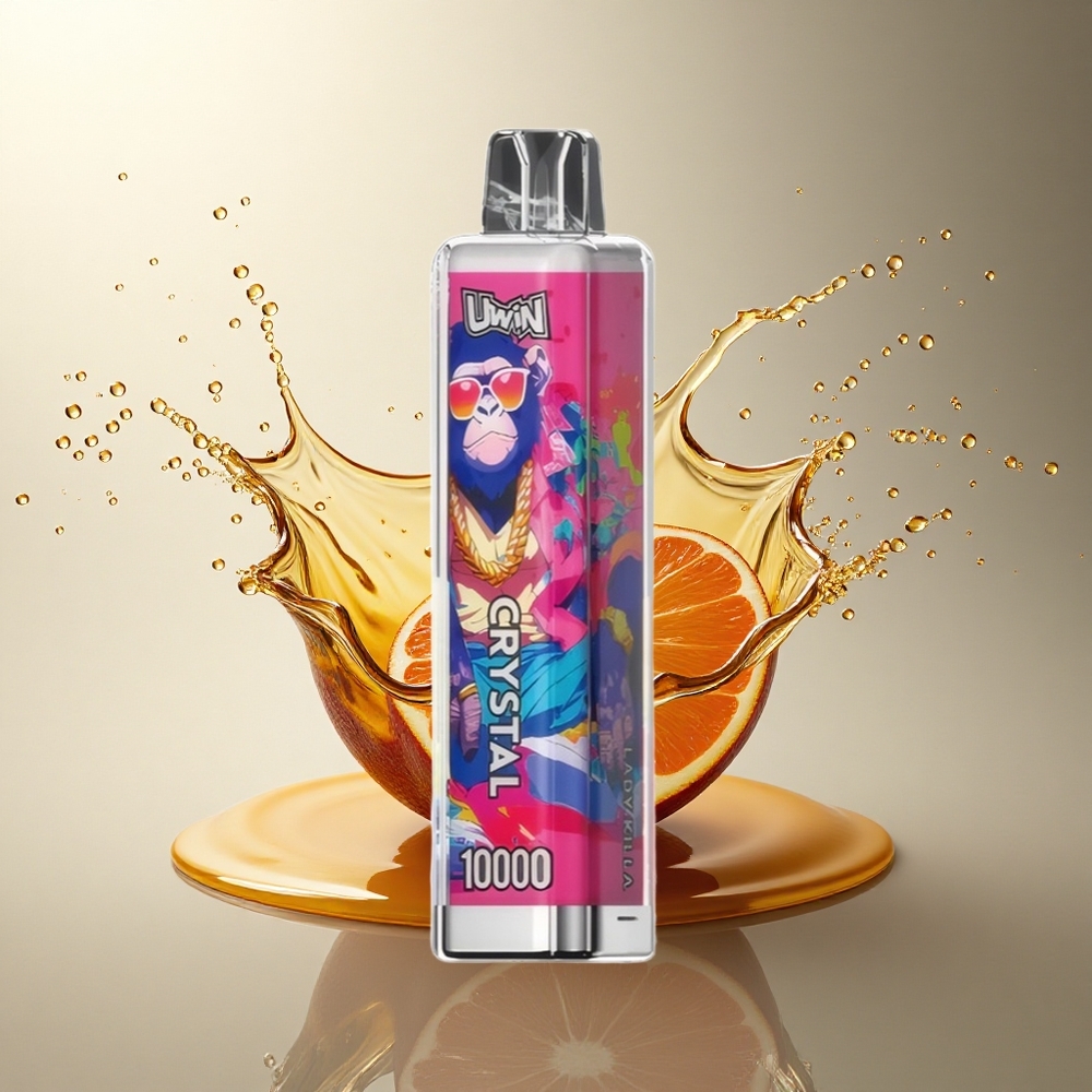 Uwin Crystal 10000 Puffs Asesina de Damas con Luz RGB 18ml 650mAh