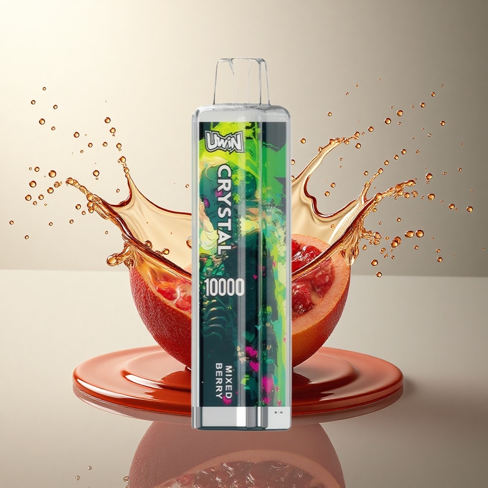 Uwin Crystal 10000 Puffs Bayas Mixtas Cristal RGB 650mAh 18ml