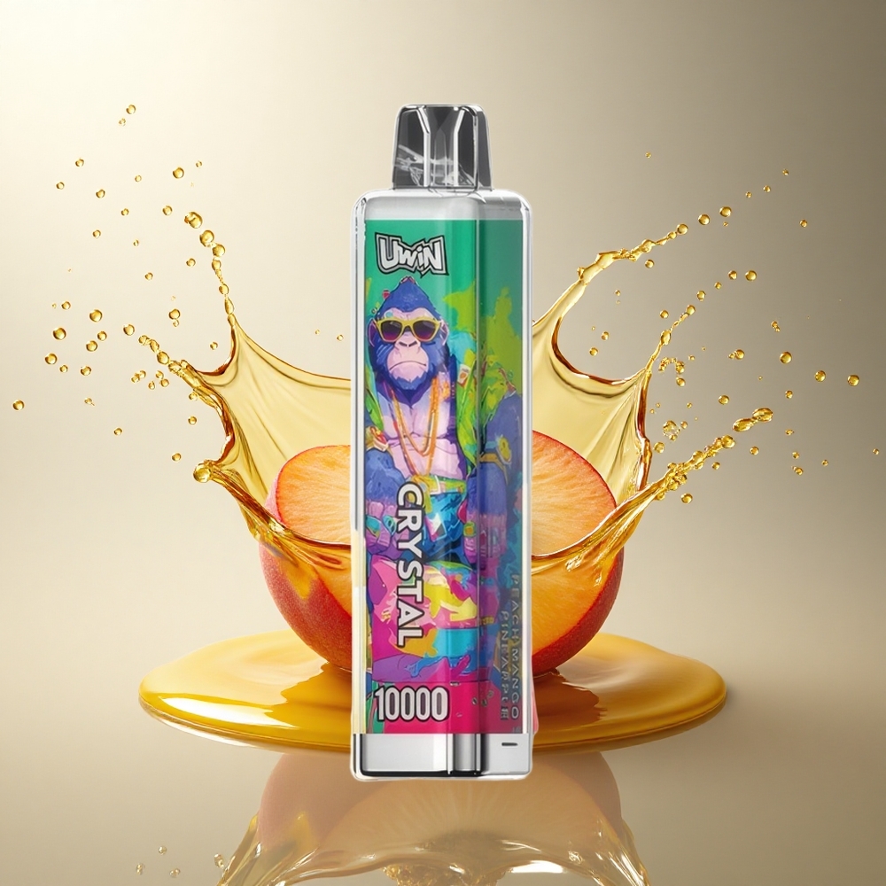 Uwin Crystal 10000 Puffs Durazno Mango Piña RGB 650mAh