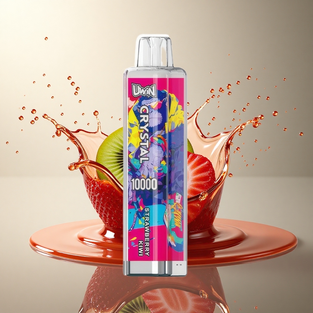 Uwin Crystal 10000 Puffs Fresa Kiwi Luz RGB 650mAh
