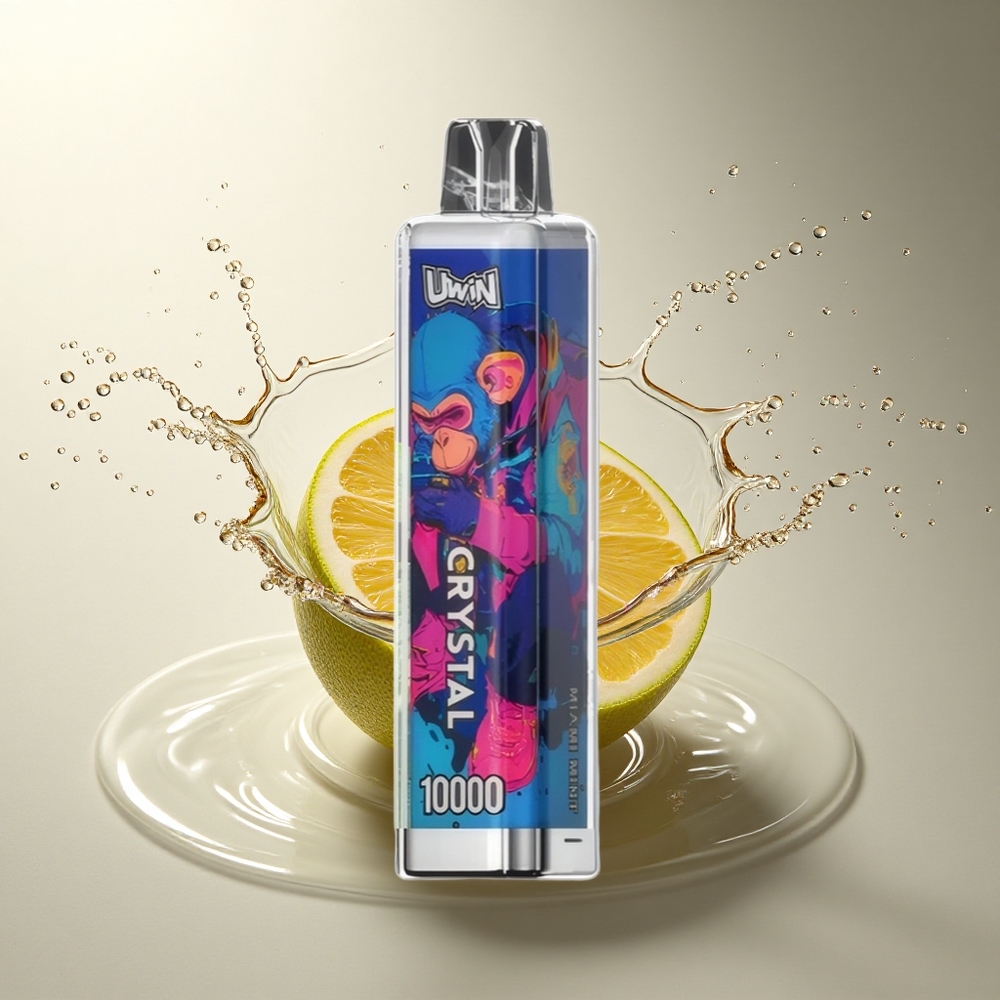 Uwin Crystal 10000 Puffs Menta de Miami Cristal 18ml RGB 650mAh