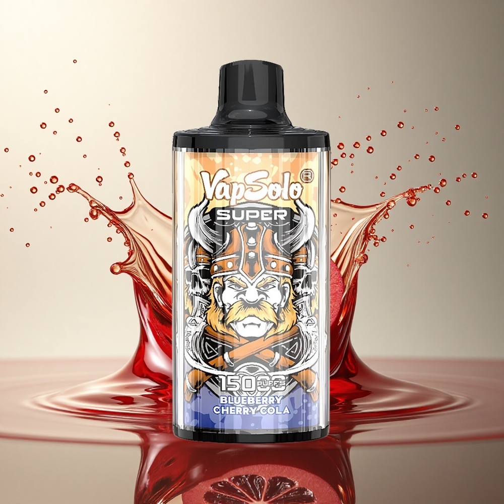 Vapsolo Super 15000 Puffs Cherry Cola 40ml Nicotina 20mg 850mAh