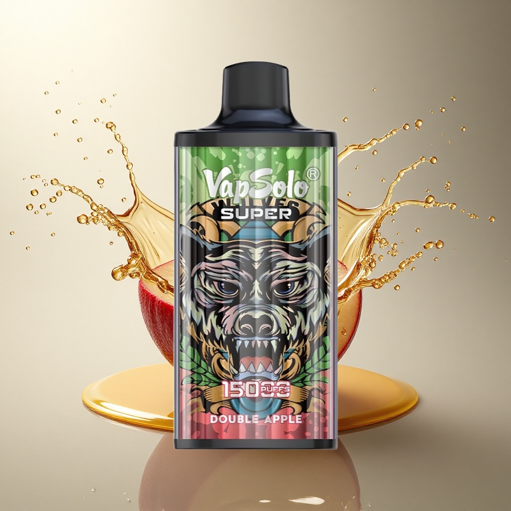 Vapsolo Super 15000 Puffs Doble Manzana 40ml 850mAh