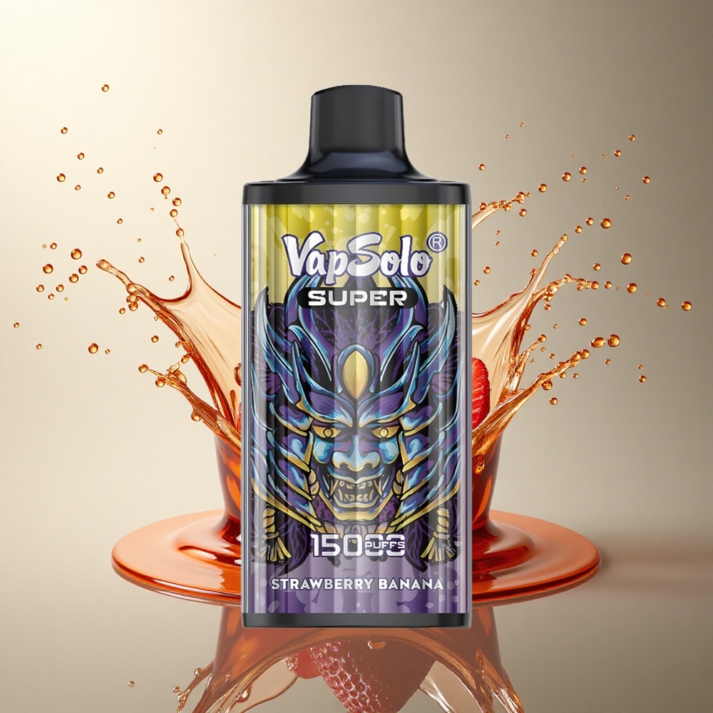 Vapsolo Super 15000 Puffs Fresa Plátano 40ml 850mAh