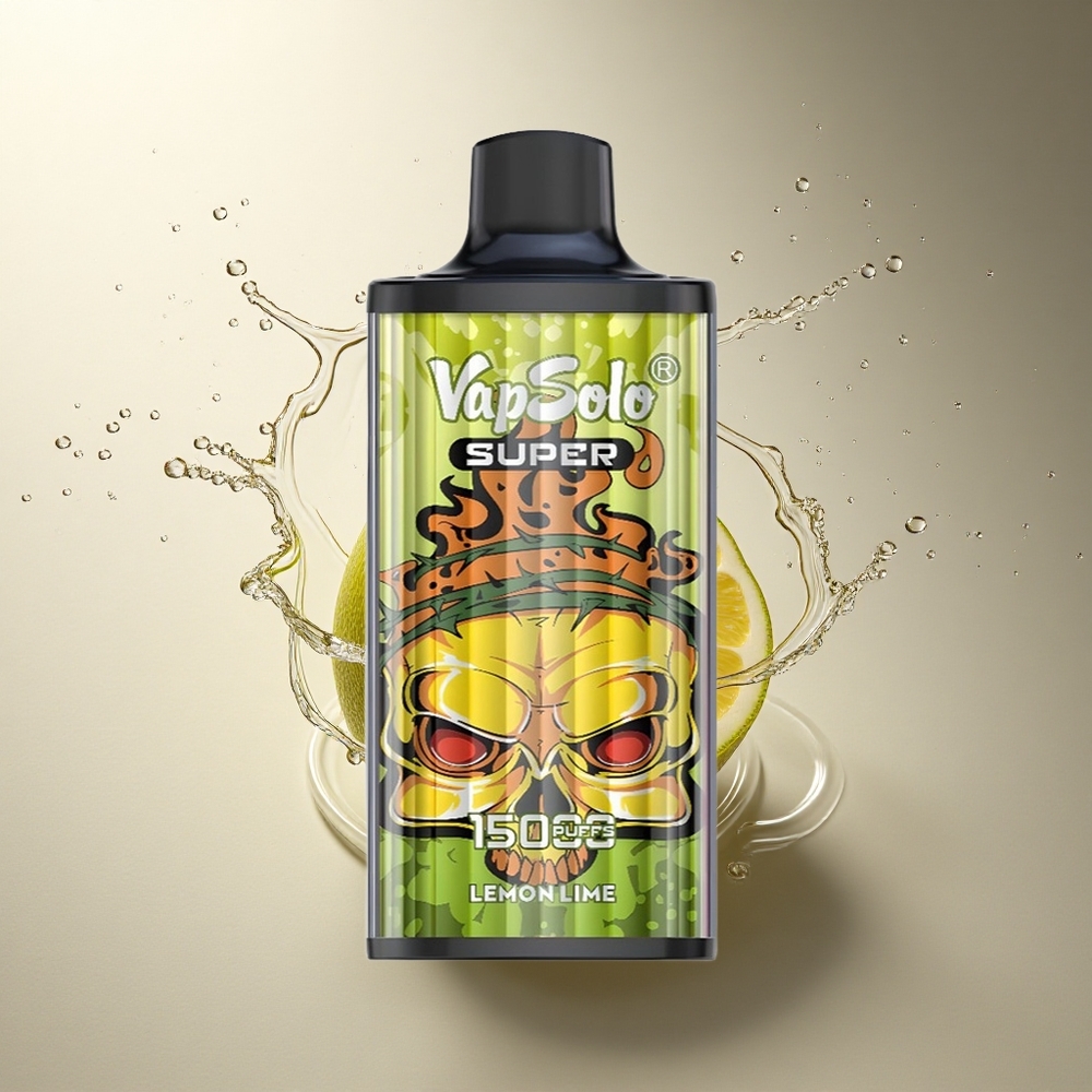 Vapsolo Super 15000 Puffs Lima Limón 40ml 850mAh