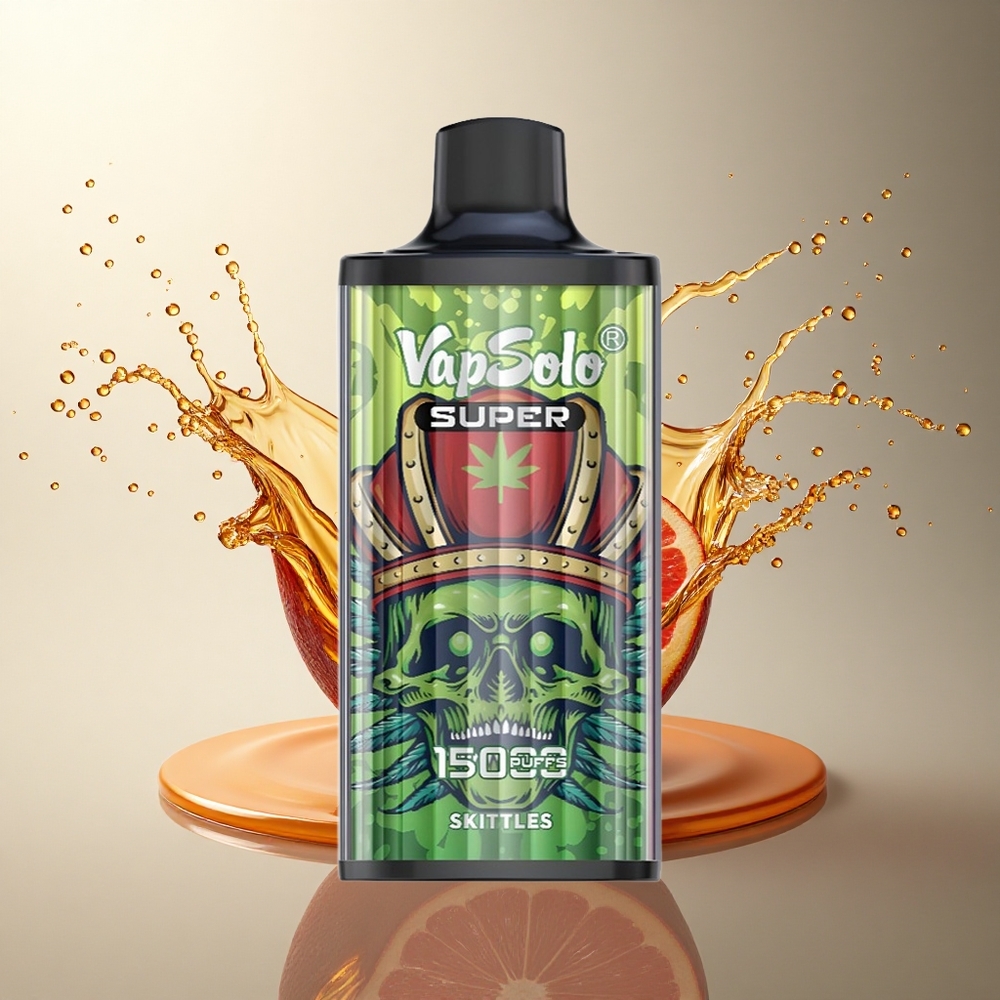 Vapsolo Super 15000 Puffs Skittles 40ml Nicotina 50mg 850mAh