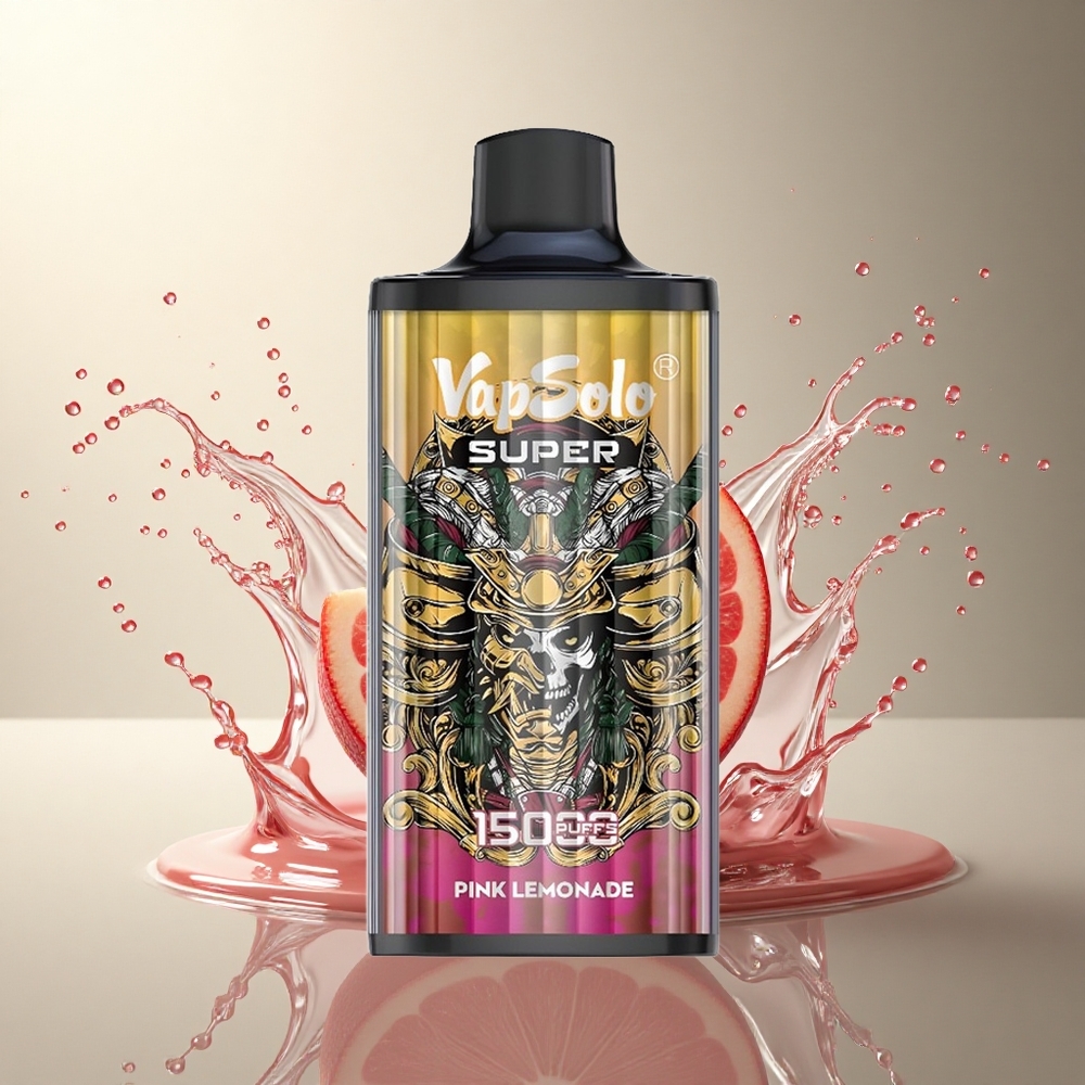 Vapsolo Super 15000 Puffs Super Limonada Rosa 40ml 850mAh