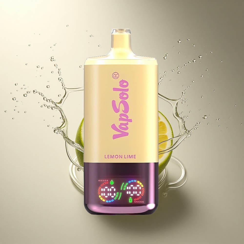 Vapsolo Triple 30000 Puffs Lima Limón Triple 40ml Nicotina 20mg/ml Tipo-C