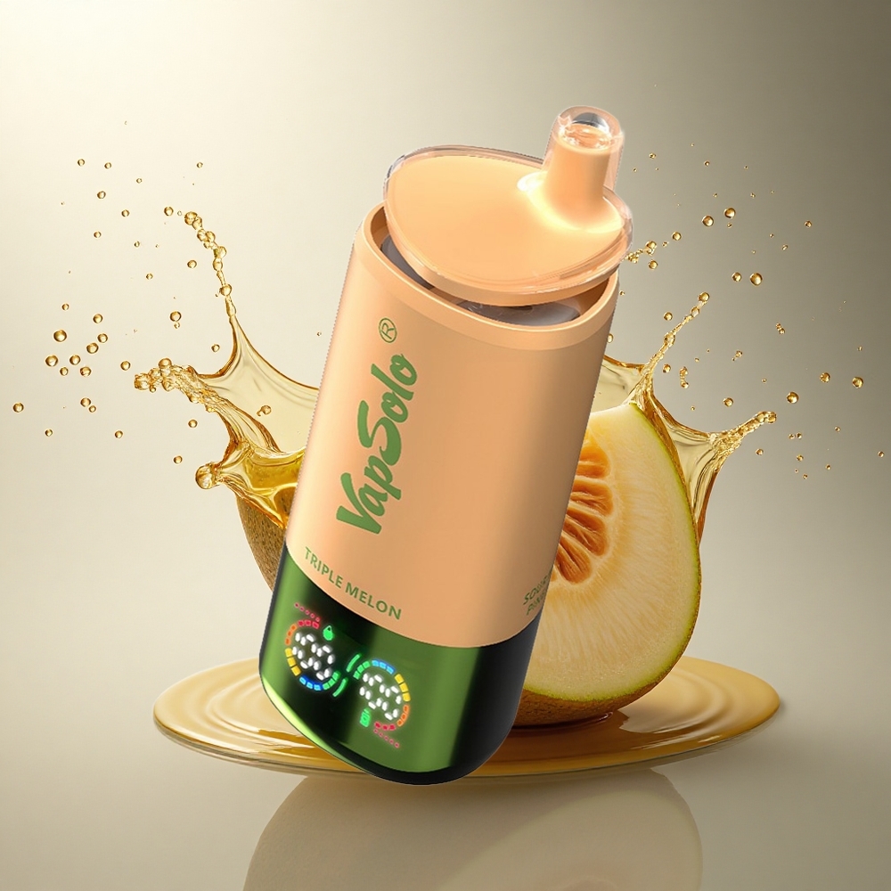 Vapsolo Triple 30000 Puffs Melón Triple 40ml 20mg Nicotina
