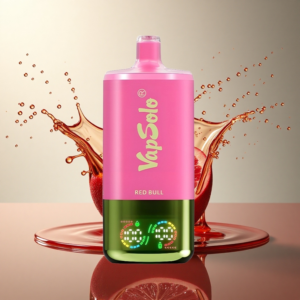 Vapsolo Triple 30000 Puffs Toros Rojos Triple 40ml Nicotina 20mg/ml Tipo-C