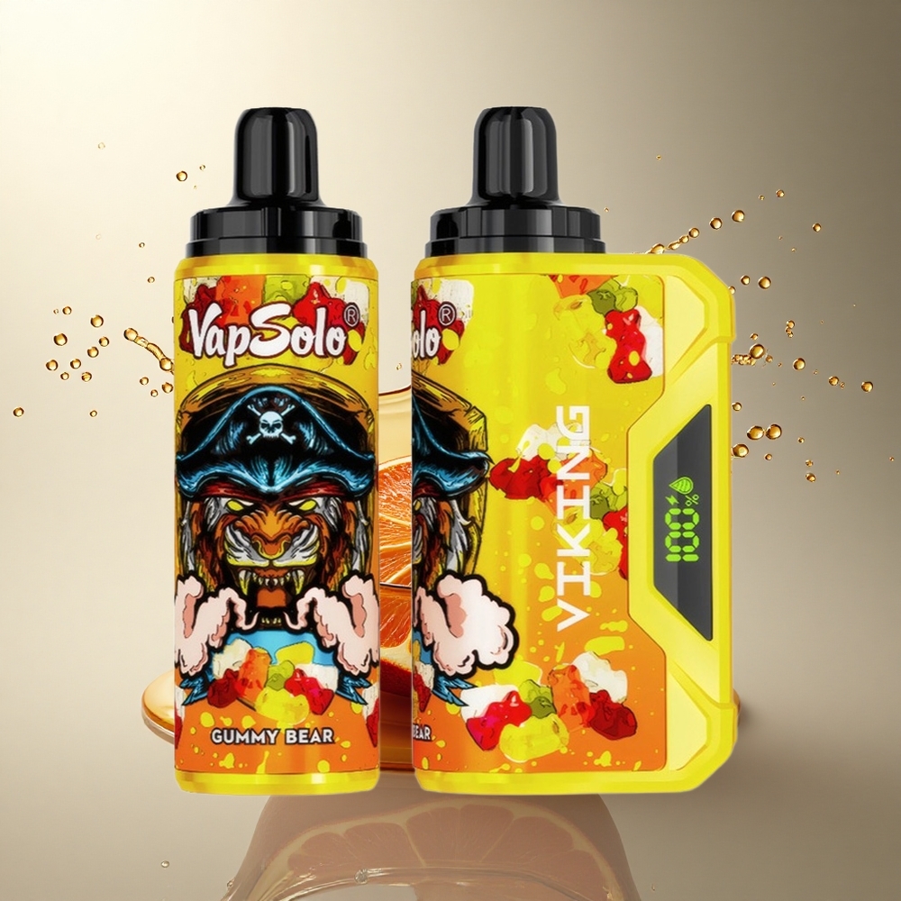 VapSolo VIKING 12000 Puffs Osito de Gominola Tipo-C 22ml Nicotina