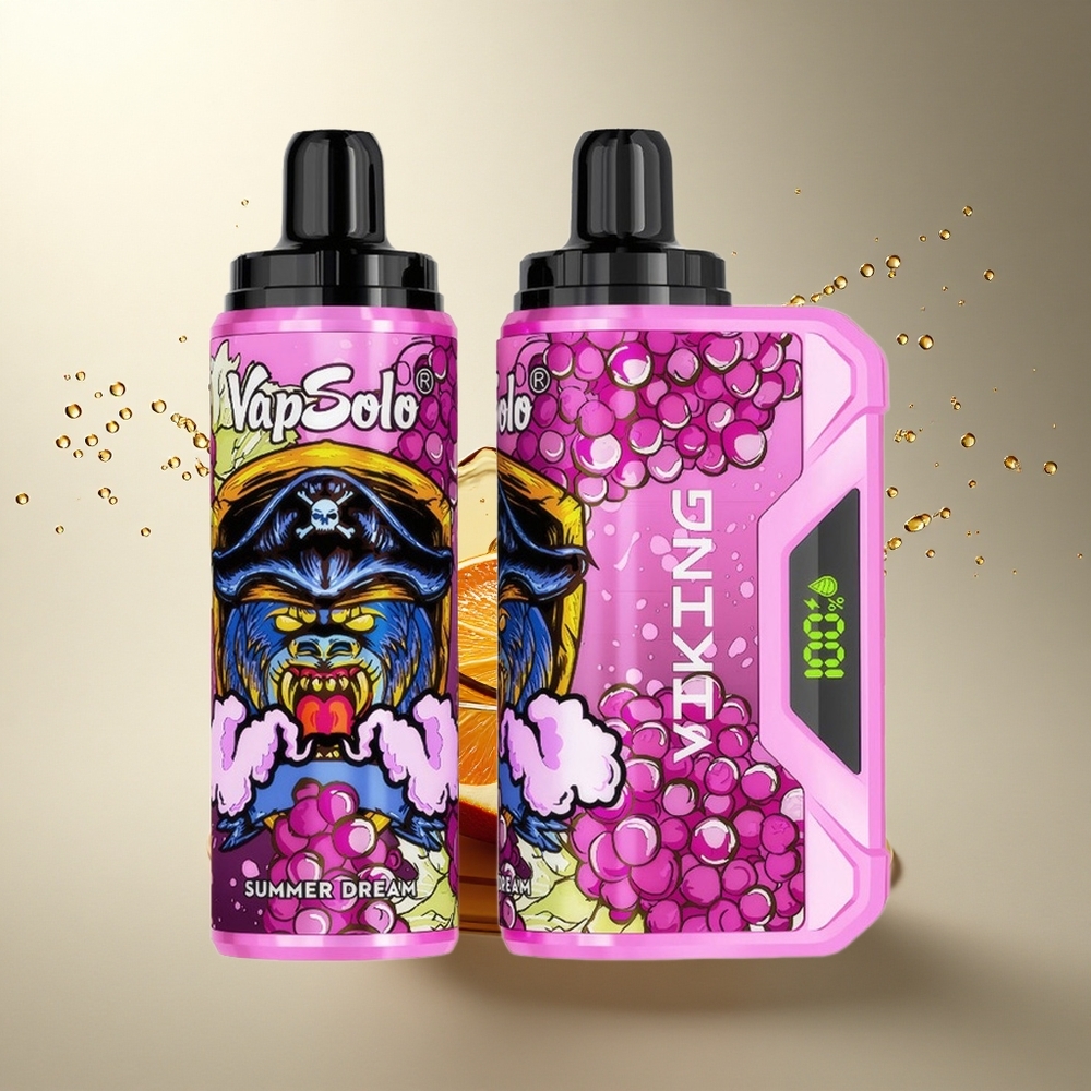 VapSolo VIKING 12000 Puffs Sueño de Verano 22ml 20mg Nicotina