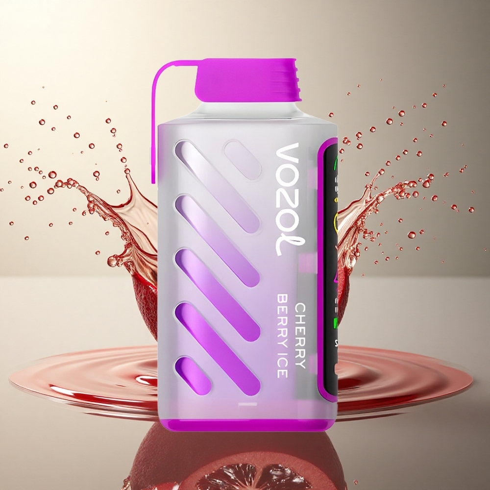 VOZOL Gear Power 20000 Puffs Cereza Baya Hielo con Dual Mesh y 20mL VOZOL Gear Power 20000 Puffs Cereza Baya Hielo con Dual Mesh y 20mL