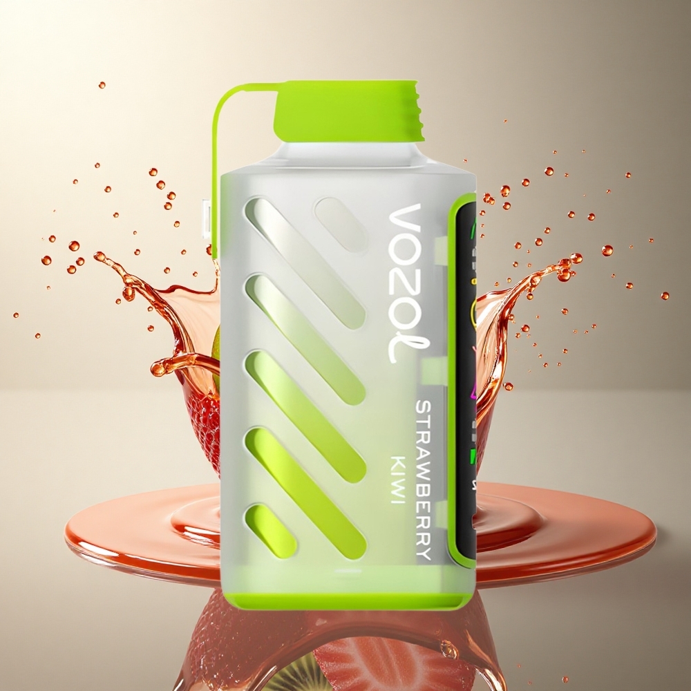 VOZOL Gear Power 20000 Puffs Fresa Kiwi Dual Mesh Pantalla Completa 20mL Nicotina 5% VOZOL Gear Power 20000 Puffs Fresa Kiwi Dual Mesh Pantalla Completa 20mL Nicotina 5%