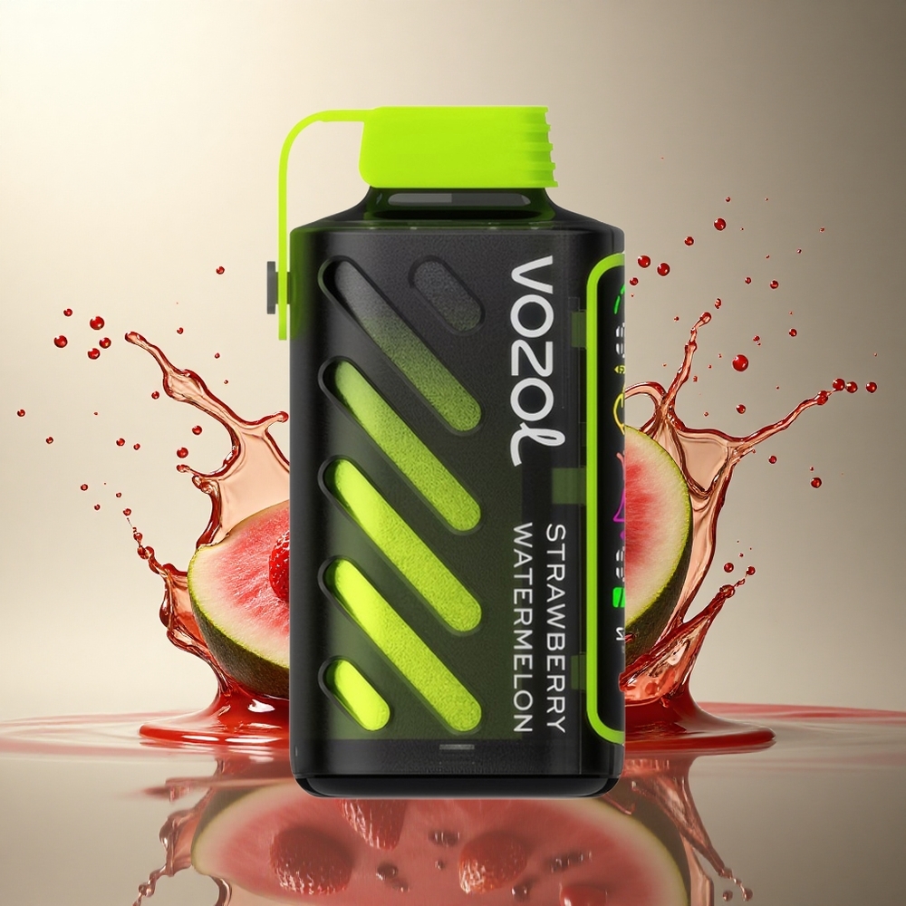 VOZOL Gear Power 20000 Puffs Fresa Sandía con Pantalla Completa y 20mL VOZOL Gear Power 20000 Puffs Fresa Sandía con Pantalla Completa y 20mL