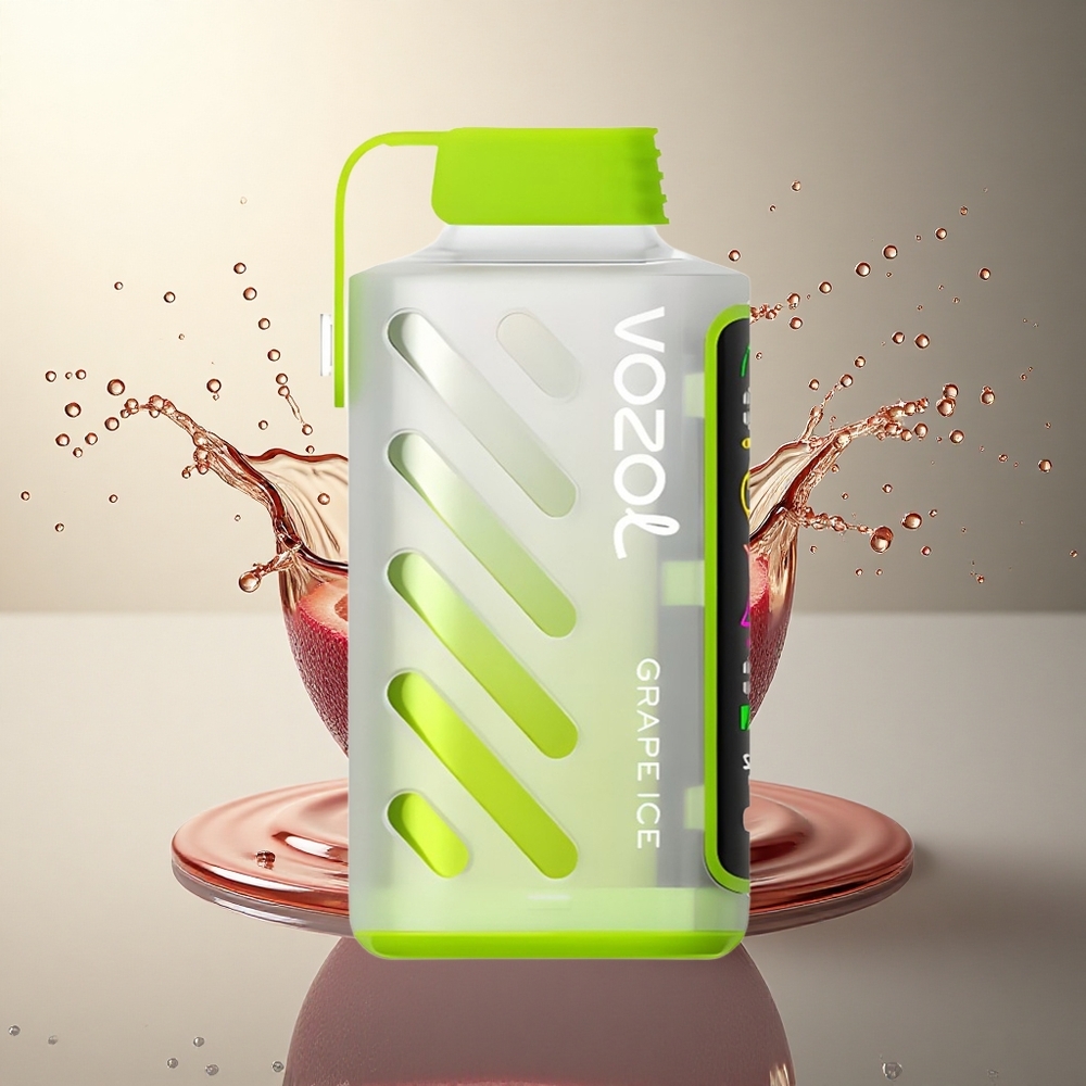 VOZOL Gear Power 20000 Puffs Hielo de Uva con Dual Mesh y 20mL VOZOL Gear Power 20000 Puffs Hielo de Uva con Dual Mesh y 20mL