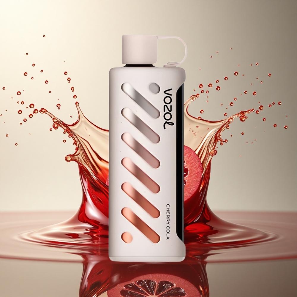 VOZOL Gear Shisha 25000 Puffs Cola Cereza con Sabor Dual y 5mg de Nicotina