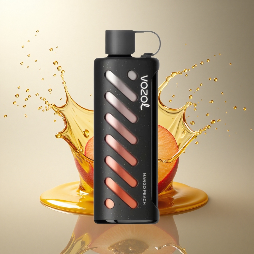 VOZOL Gear Shisha 25000 Puffs Durazno Mango con 5mg/ml de nicotina y 1000mAh