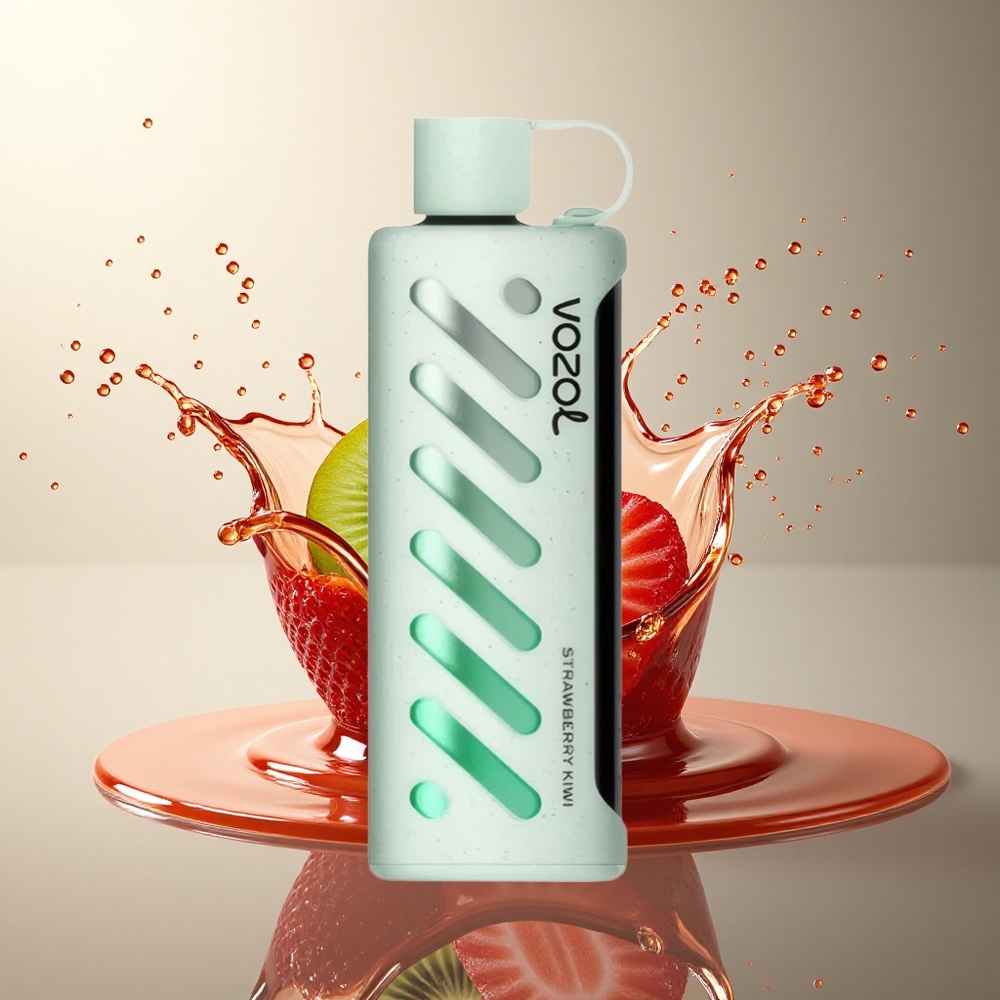 VOZOL Gear Shisha 25000 Puffs Fresa Kiwi con Tecnología S.i.L.C y 1000mAh