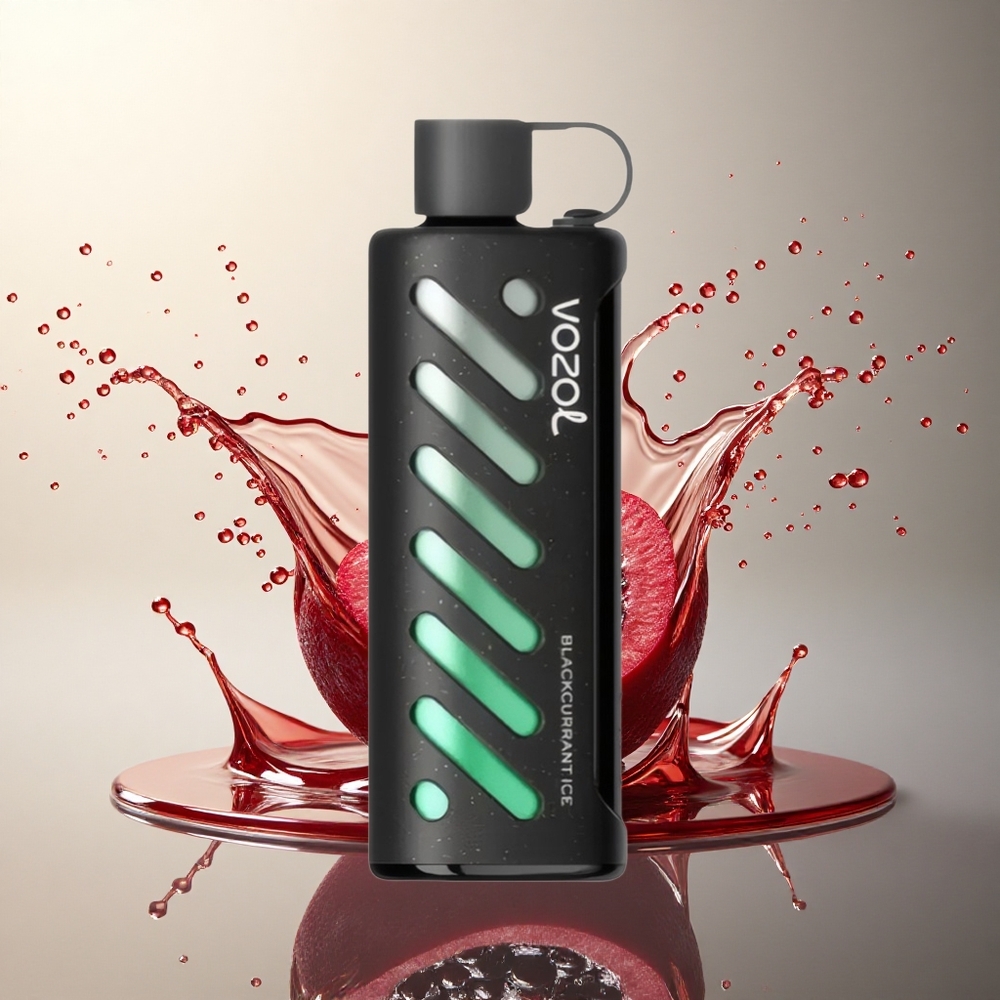 VOZOL Gear Shisha 25000 Puffs Helado de Grosella Negra con 5mg/ml de Nicotina y 1000mAh