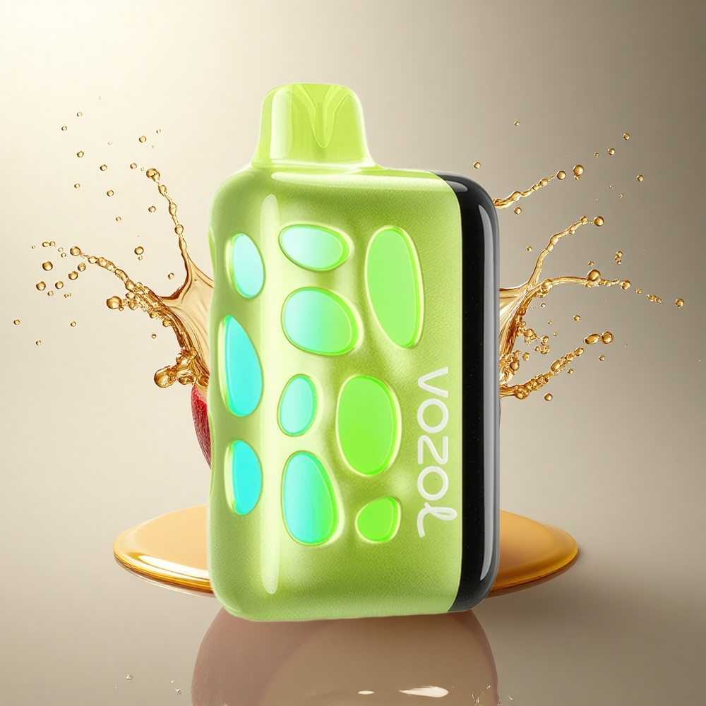 VOZOL RAVE 40000 Puffs Doble Manzana Resplandor Vibrante 270° Carga Rápida 80% 20mAh