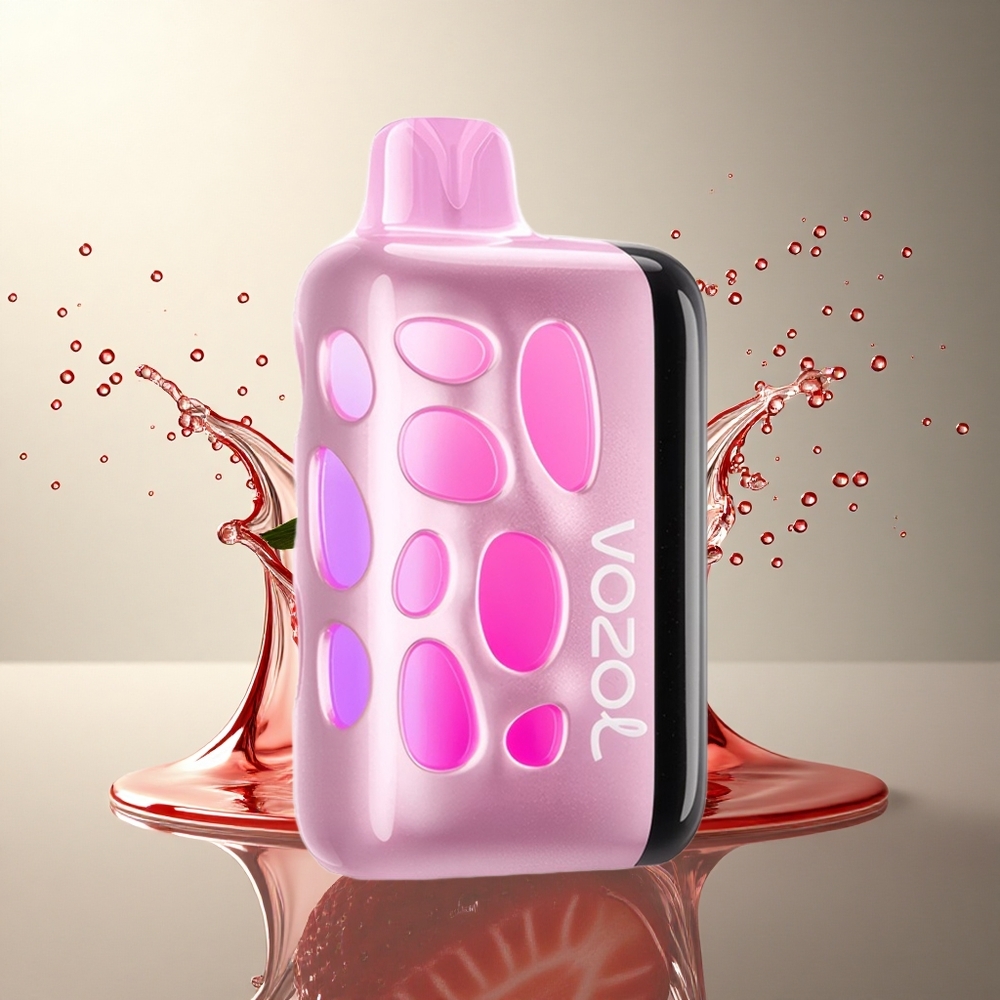 VOZOL RAVE 40000 Puffs Fresa Hielo Brillante 1000mAh