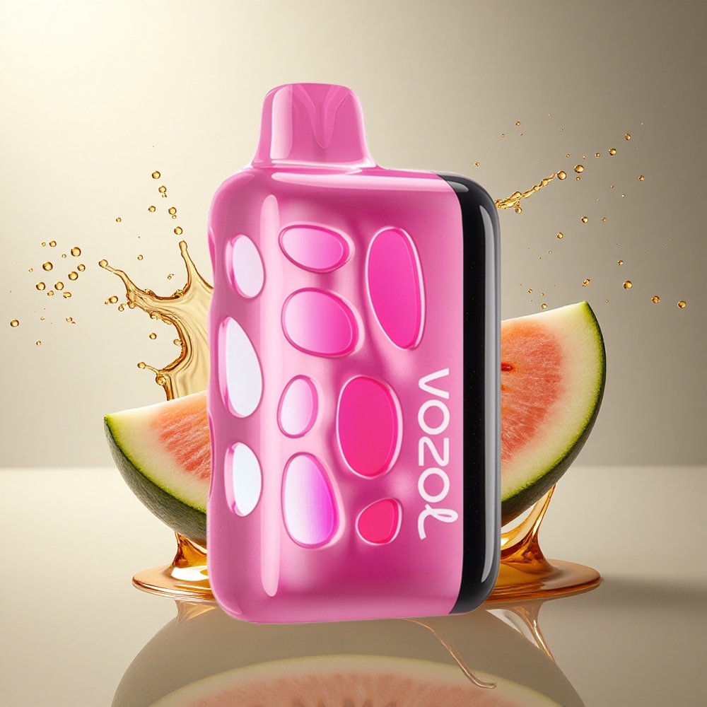 VOZOL RAVE 40000 Puffs Melocotón Sandía Vibrante 1000mAh Nicotina 20mg