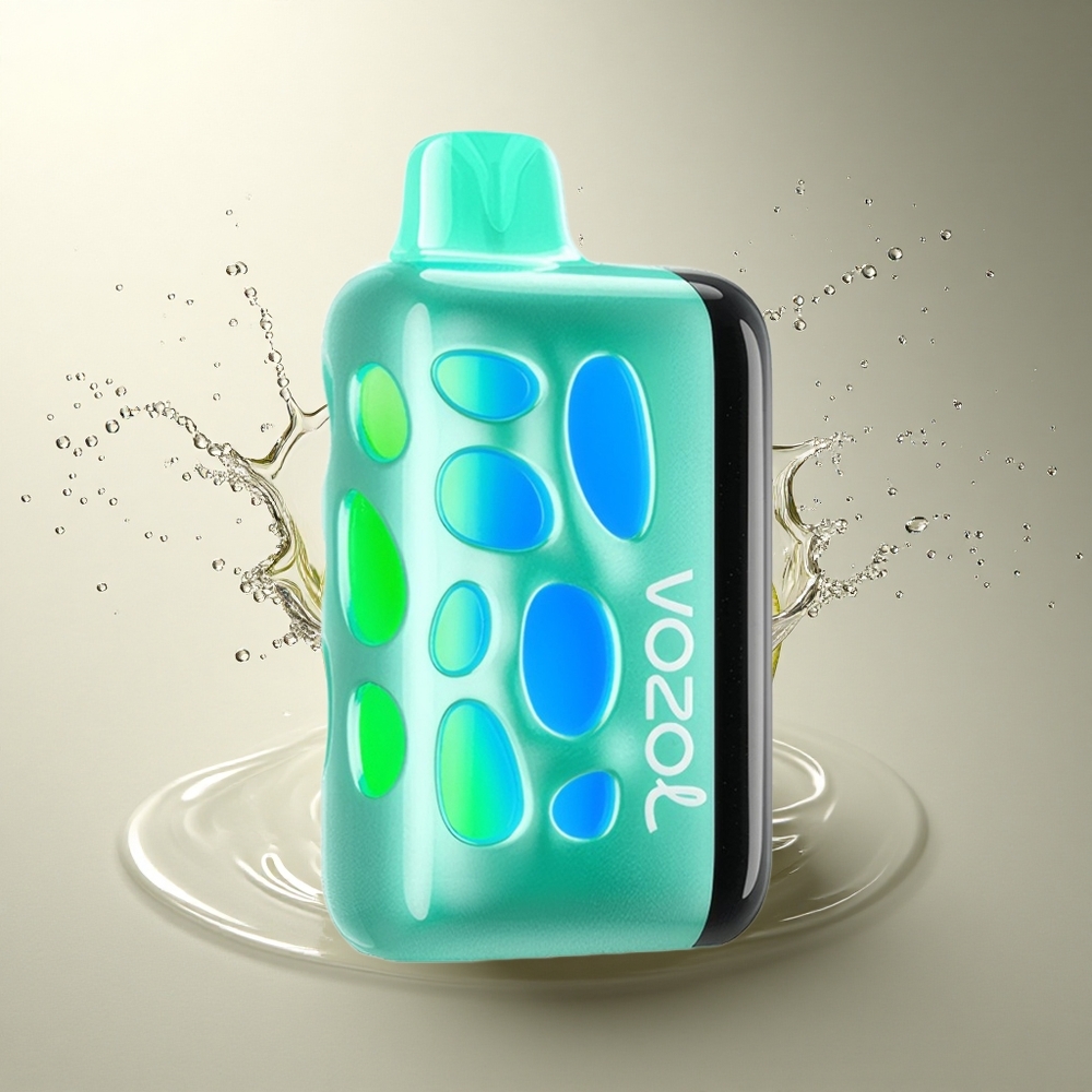 VOZOL RAVE 40000 Puffs Menta Fresca Resplandor Vibrante 1000mAh