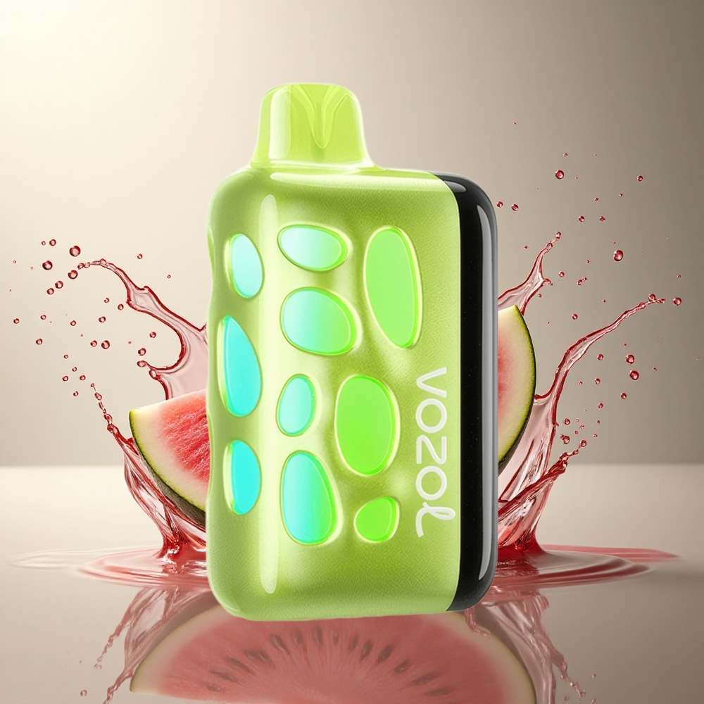 VOZOL RAVE 40000 Puffs Sandía Chicle Brillante 1000mAh Modo Fiesta