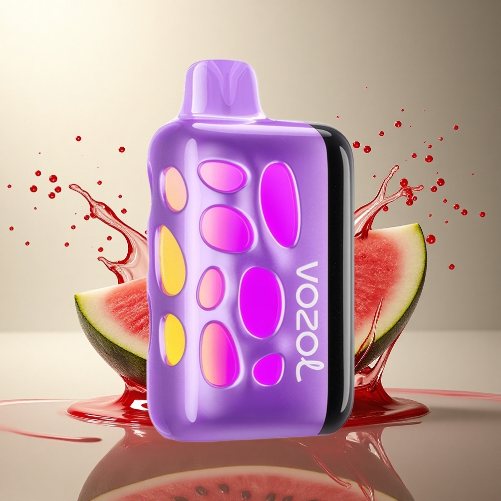 VOZOL RAVE 40000 Puffs Sandía Razz Ranchero Brillante 270° Vapeo Eclipse 20mg Nicotina 1000mAh