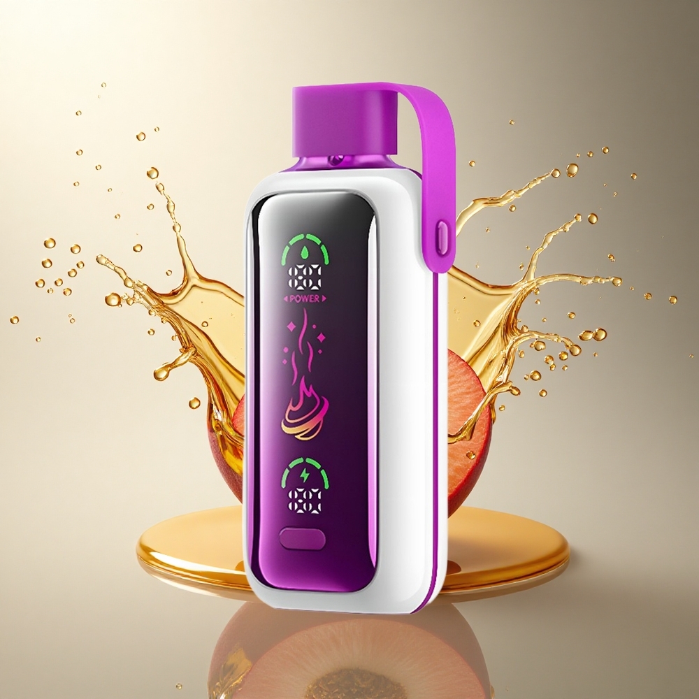 VOZOL Star 20000 Puffs Zumo de Melocotón Helado con Dual Mesh y 650mAh