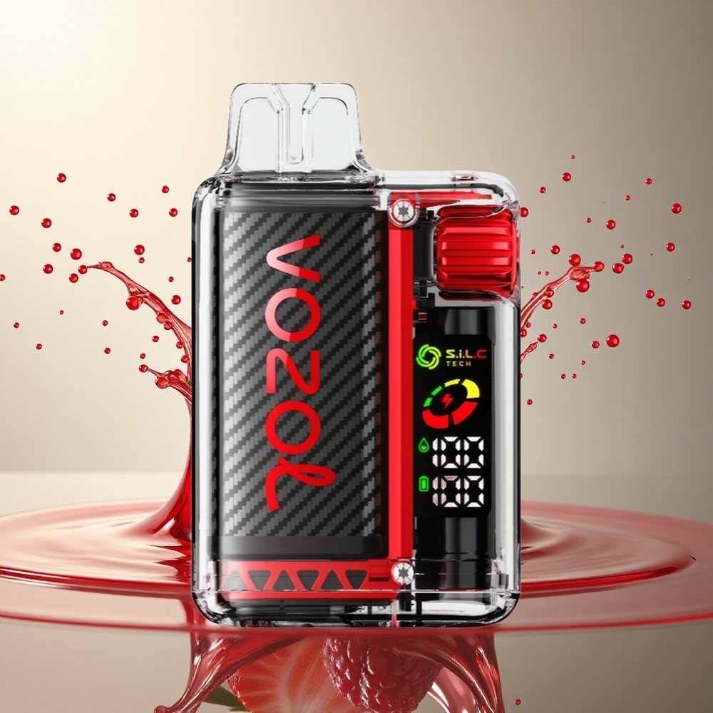VOZOL Vista 20000 Puffs Fresa Frambuesa Cereza Dual Mesh 650mAh 2% Nicotina
