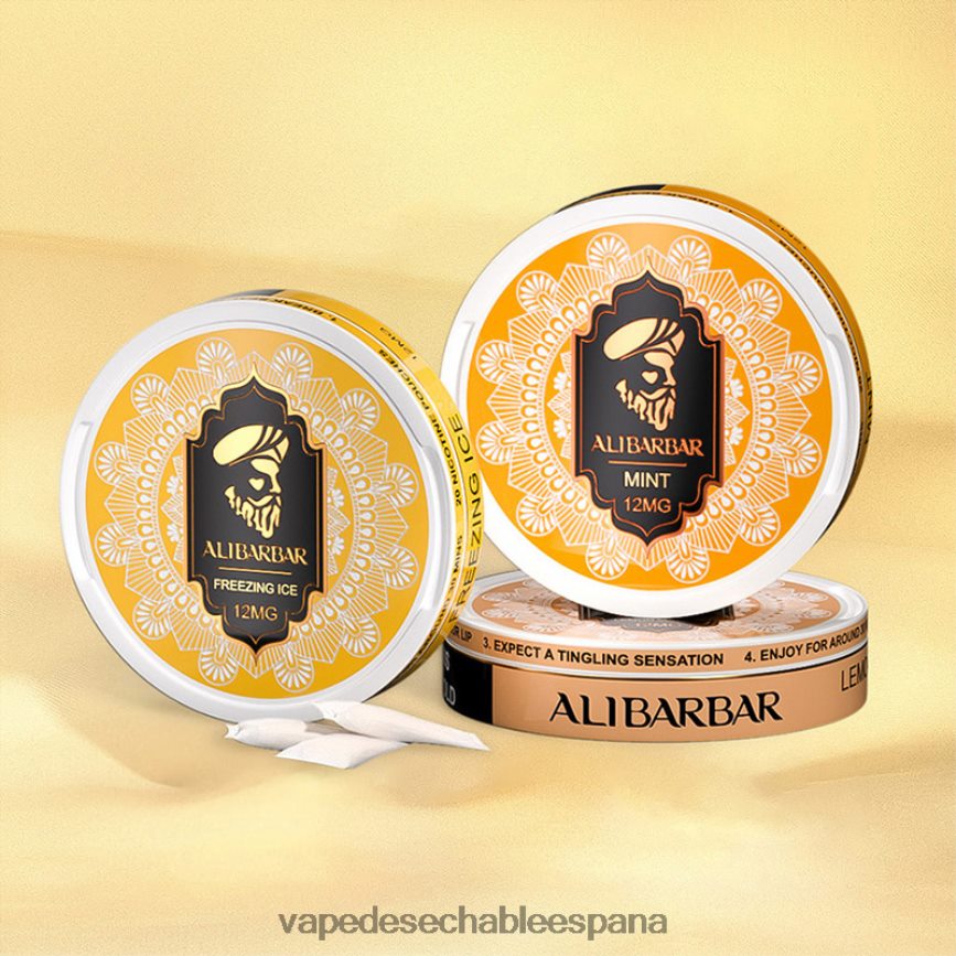 Alibarbar bolsas de nicotina arándano frambuesa agria 402HB280 Vape Desechable España