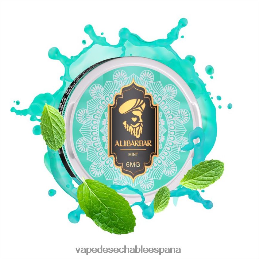 Alibarbar bolsas de nicotina menta 402HB289 Fume Vape España
