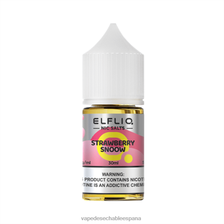 ELFBAR ELFLIQ nic sal 30 ml snoow de fresa H6J0033