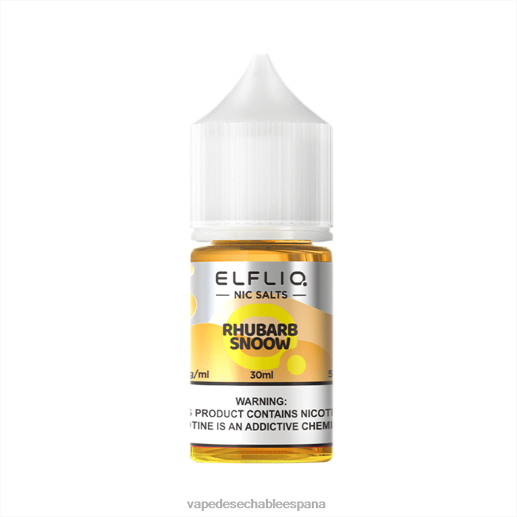 ELFBAR ELFLIQ nic sal 30 ml snoow de ruibarbo H6J0026
