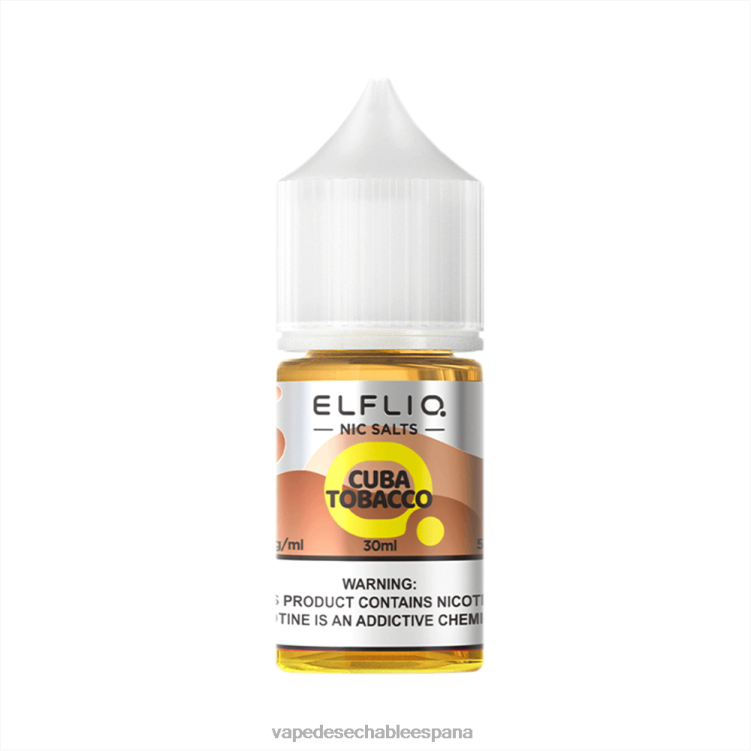 ELFBAR ELFLIQ nic sal 30 ml tabaco de Cuba H6J0016