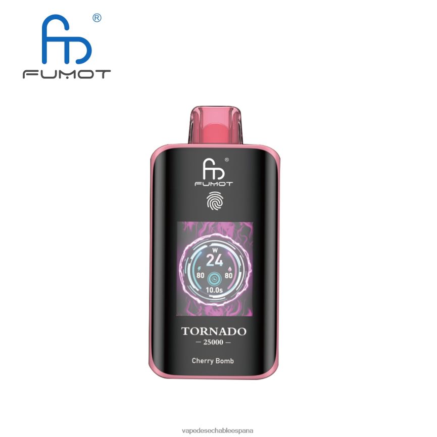 Fumot Tornado 25000 vaporizadores desechables bomba de cereza | T822804 Vape Liquid
