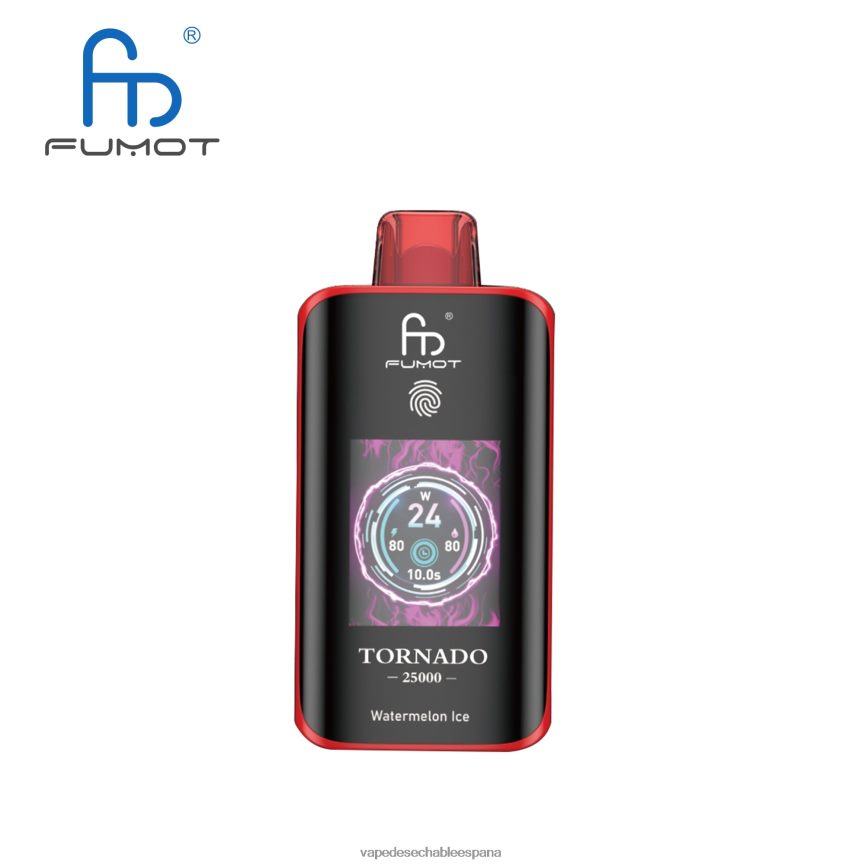 Fumot Tornado 25000 vaporizadores desechables hielo de sandia | T8228012 Vape Liquid
