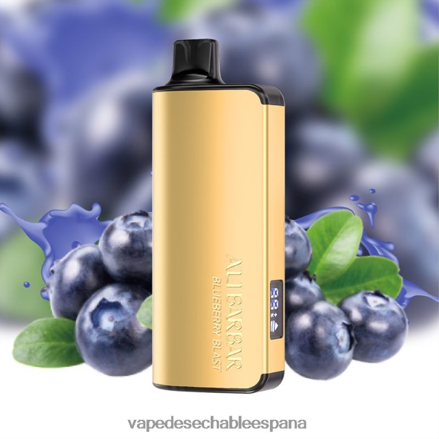 Alibarbar Ingot 20000 vaporizadores desechables explosión de arándanos 402HB231 Vape España