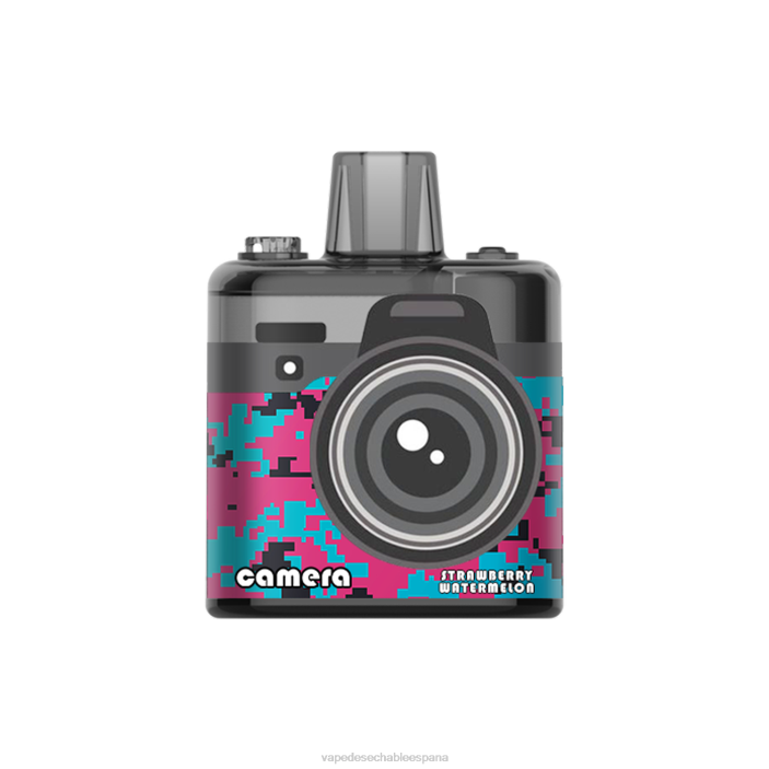 80VX169 Vape España - sandia fresa LAVIE Camera 8000 bocanadas