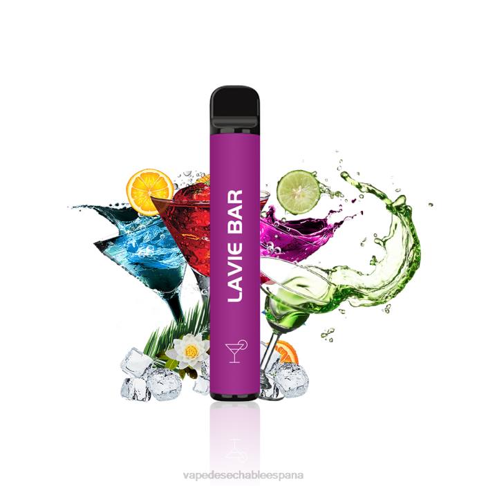 80VX319 Vape España - cóctel LAVIE BAR Versión al 2% 800 inhalaciones