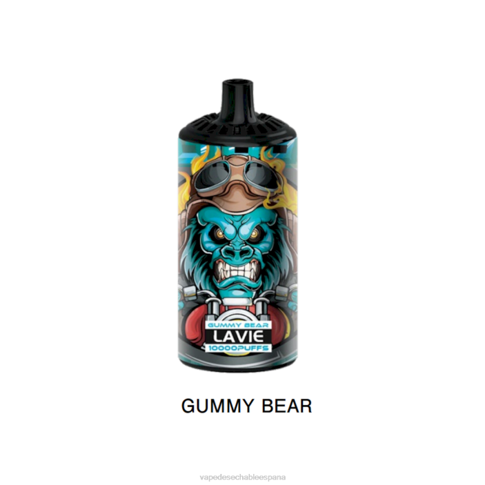 80VX360 Vape Desechable España - osito de goma LAVIE BEAST 10000 bocanadas