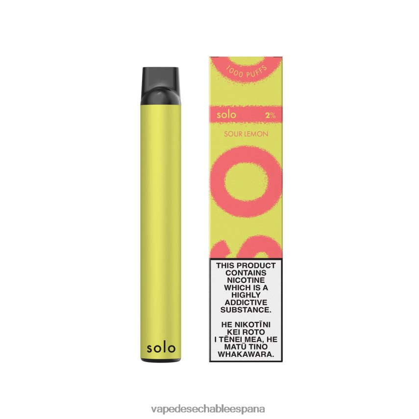 Vape Desechable España limón agrio | Solo vaporizador desechable V8V02412