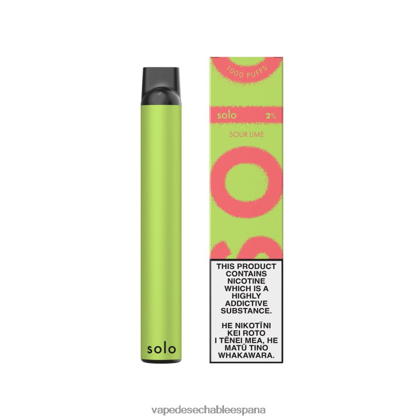 Vape Desechable España lima agria | Solo vaporizador desechable V8V02418